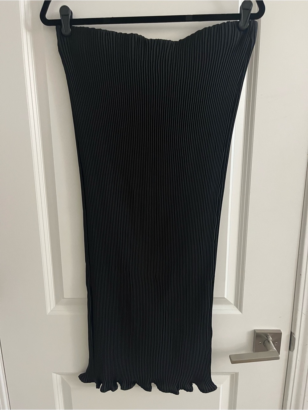H&M Pleated Midi Pencil Skirt